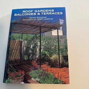 Blue Gardening Book David Stevens coffee table book